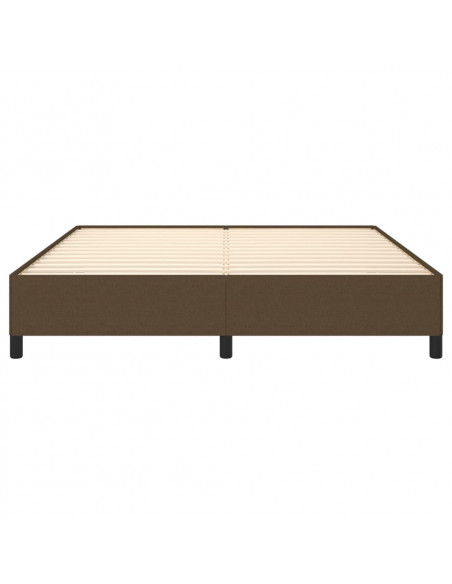Giroletto Marrone Scuro 160x200 cm in Tessuto