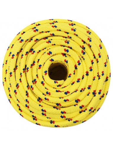 Corda Nautica Gialla 12 mm 100 m in Polipropilene