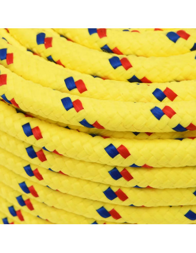 Corda Nautica Gialla 12 mm 100 m in Polipropilene