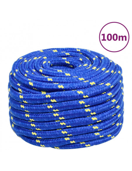 Corda per barca Blu 20 mm 100 m in Polipropilene