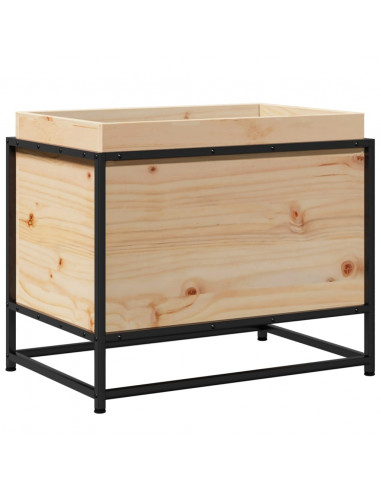 Fioriera da Giardino 60x40x50 cm in Legno Massello di Pino
