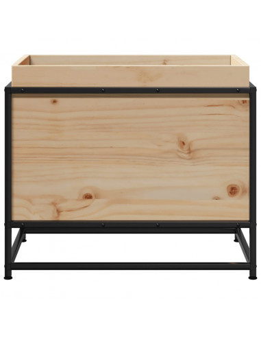 Fioriera da Giardino 60x40x50 cm in Legno Massello di Pino