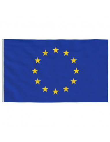 Asta e Bandiera Europa 6,23 m Alluminio