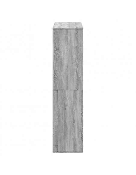 Divisorio Grigio Sonoma 100x33x135 cm in Truciolato