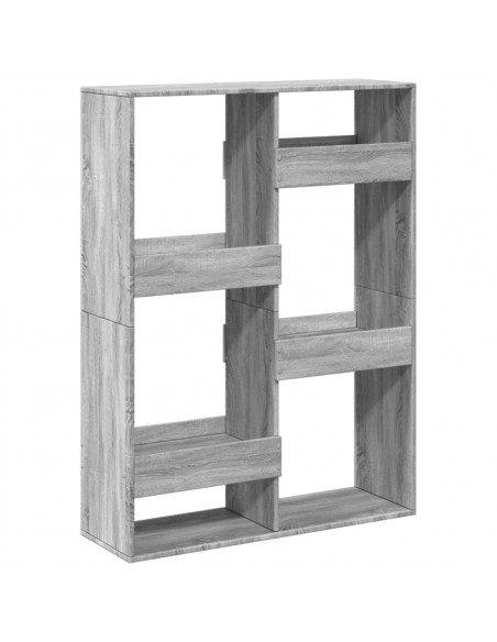 Divisorio Grigio Sonoma 100x33x135 cm in Truciolato