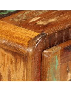 Comodino 50x30x50 cm Legno Massello di Recupero 2