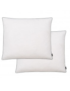 Cuscini 2 pz in Mix di Piume 70x60 cm Bianchi