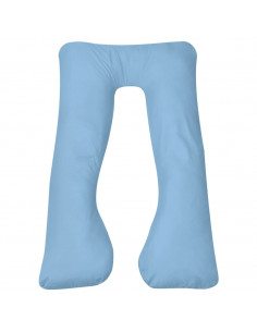 Cuscino di Gravidanza 90 x 145 cm Azzurro 2