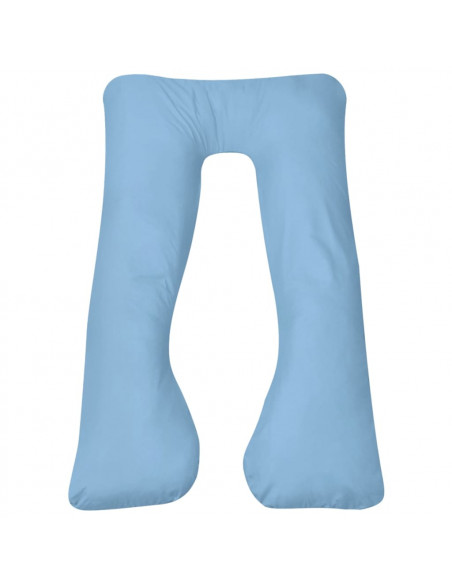 Cuscino di Gravidanza 90 x 145 cm Azzurro