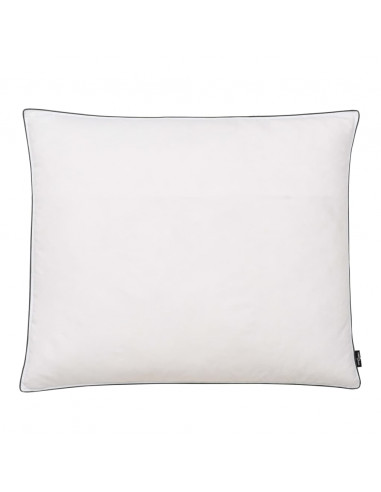 Cuscini 2 pz Imbottitura Leggera Mix di Piume 70x60 cm Bianchi