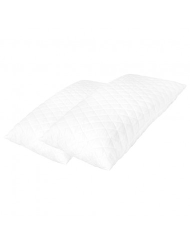 Cuscini 2 pz 80x40x14 cm in Memory Foam