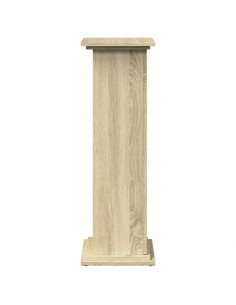 Espositore con Portaoggetti Rovere Sonoma 31x30x90cm Truciolato 2