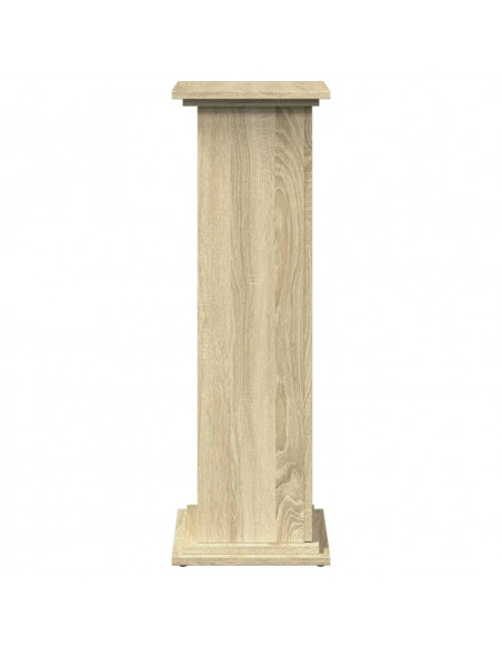 Espositore con Portaoggetti Rovere Sonoma 31x30x90cm Truciolato