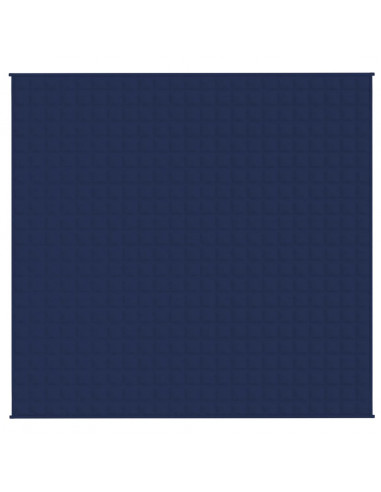 Coperta Ponderata Blu 220x230 cm 11 kg Tessuto