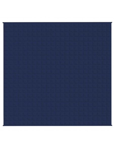 Coperta Ponderata Blu 220x230 cm 11 kg Tessuto