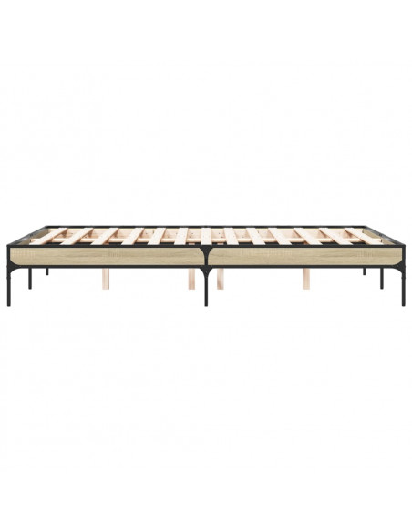 Giroletto Rovere Sonoma 120x190 cm in Legno Multistrato Metallo