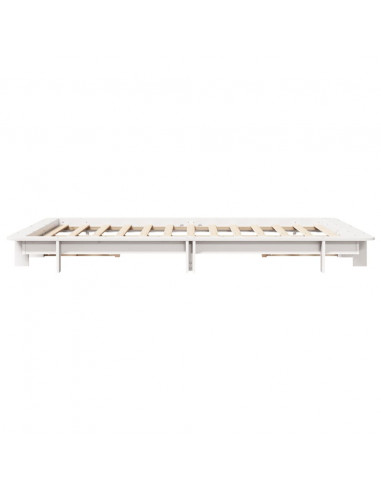 Giroletto Bianco 140x190 cm in Legno Massello di Pino