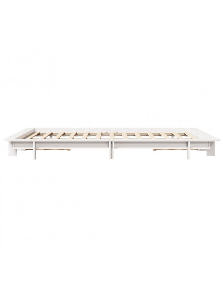 Giroletto Bianco 140x190 cm in Legno Massello di Pino