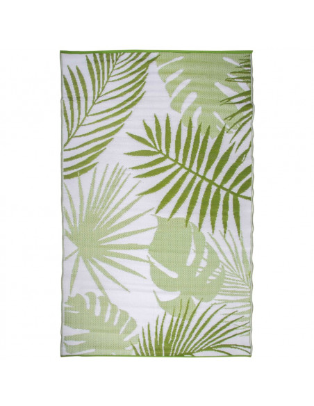 Esschert Design Tappeto da Esterno 241x152 cm Foglie Tropicali OC22