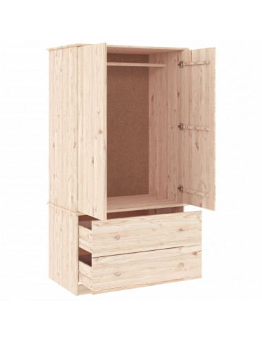 Armadio ALTA 90x55x170 cm in Legno Massello di Pino