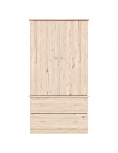 Armadio ALTA 90x55x170 cm in Legno Massello di Pino