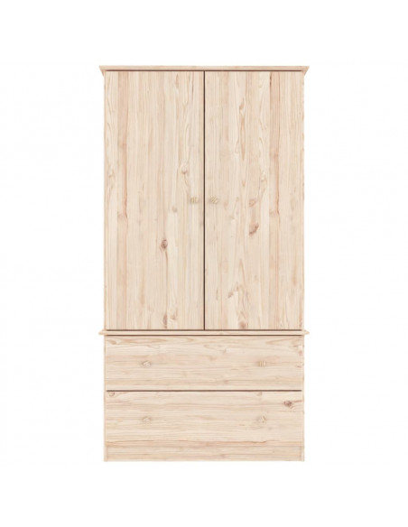 Armadio ALTA 90x55x170 cm in Legno Massello di Pino