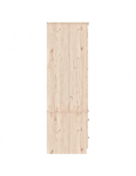 Armadio ALTA 90x55x170 cm in Legno Massello di Pino