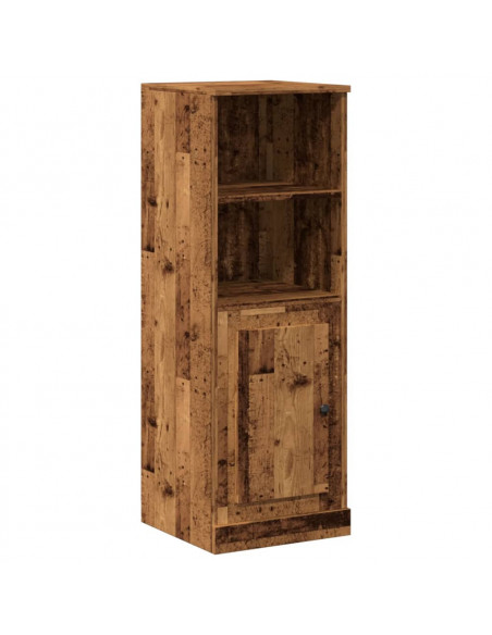 Credenza Legno Antico 36x35,5x103,5 cm in Legno Multistrato