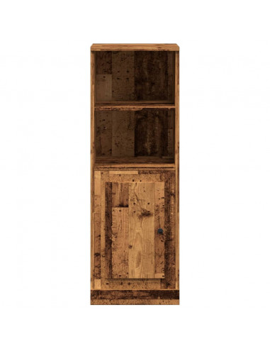 Credenza Legno Antico 36x35,5x103,5 cm in Legno Multistrato