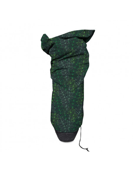 Capi Copertura per Piante Grande 150x250 cm Stampa Verde e Nera