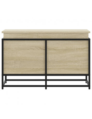 Contenitore con Coperchio Rovere Sonoma 80x40x51,5cm Truciolato