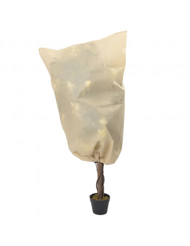 Coperture con Coulisse per Piante 4pz 70 g/m² 0,8x0,8 m