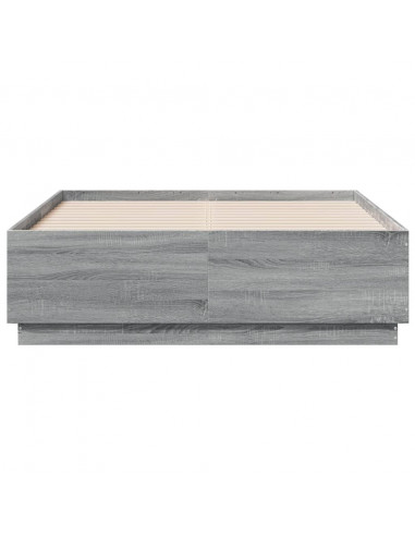 Giroletto Grigio Sonoma 140x190 cm in Legno Multistrato