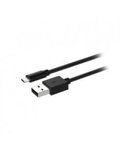 Ewent EW1277 cavo Lightning 1 m Nero, Bianco