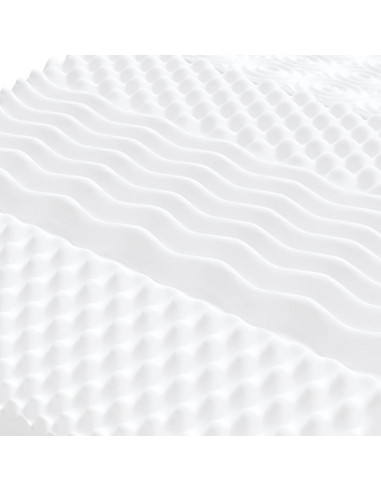 Divano Letto Estraibile con Cassetti Crema 80x200 cm in Tessuto