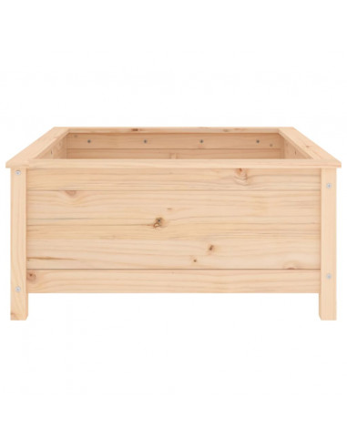 Fioriera da Giardino 82,5x82,5x39 cm in Legno Massello di Pino