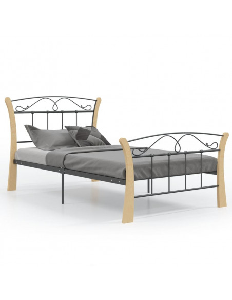 Giroletto Nero in Metallo 100x200 cm