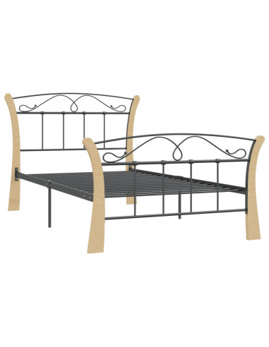 Giroletto Nero in Metallo 100x200 cm