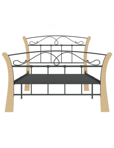 Giroletto Nero in Metallo 100x200 cm