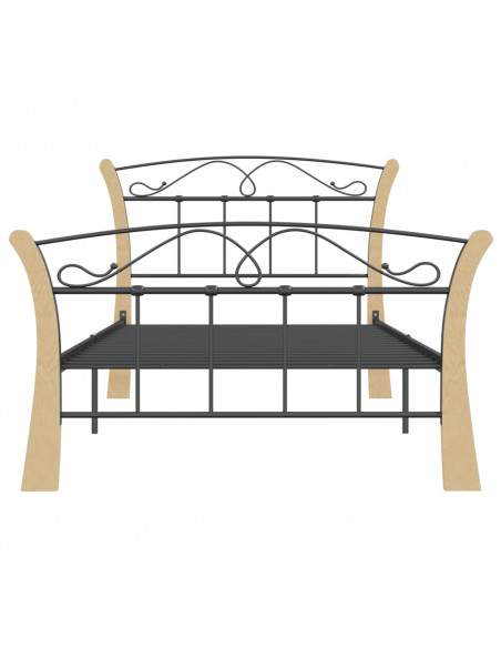 Giroletto Nero in Metallo 100x200 cm