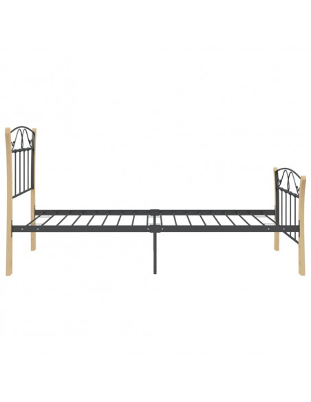 Giroletto Nero in Metallo 100x200 cm