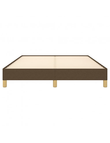 Giroletto Marrone Scuro 160x200 cm in Tessuto