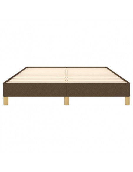 Giroletto Marrone Scuro 160x200 cm in Tessuto