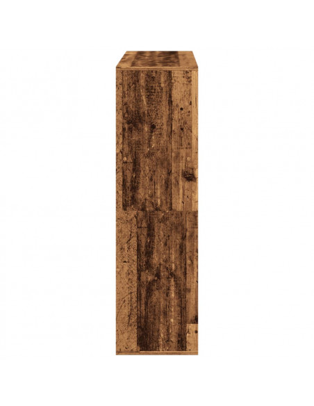 Divisorio Legno Antico 100x33x115 cm in Truciolato