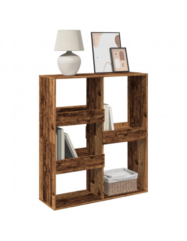 Divisorio Legno Antico 100x33x115 cm in Truciolato