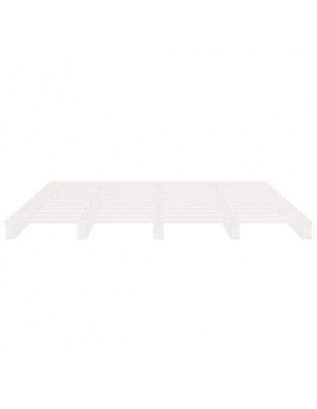 Giroletto Bianco 160x200 cm in Legno Massello di Pino