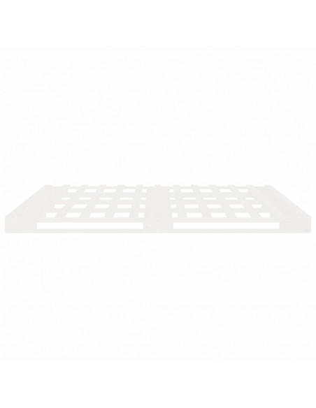 Giroletto Bianco 160x200 cm in Legno Massello di Pino