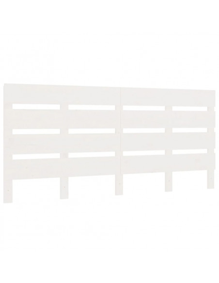 Giroletto Bianco 160x200 cm in Legno Massello di Pino