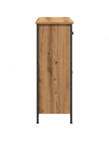 Credenza Rovere Artigianale 70x41x56 cm in Legno Multistrato