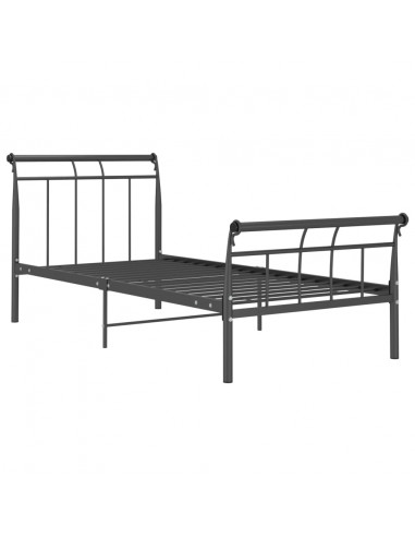 Giroletto Nero in Metallo 100x200 cm